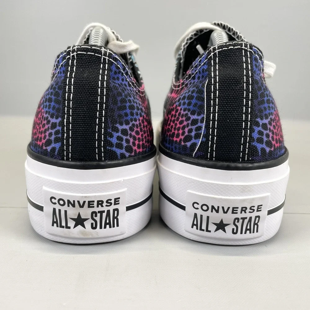 Converse Chuck Taylor All Star Lift Platform Shoes Womens Size 7 Digital Daze